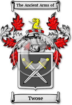 Twose Family Crest Download (JPG) Legacy Series - 600 DPI