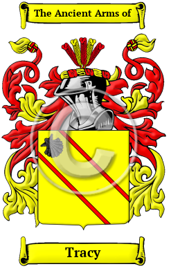 Tracy Family Crest Download (JPG) Heritage Series - 600 DPI