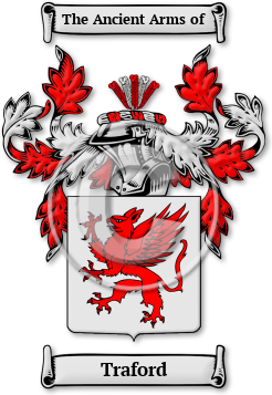 Traford Family Crest Download (JPG) Legacy Series - 600 DPI
