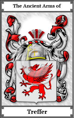 Treffer Family Crest Download (JPG)  Book Plated - 150 DPI