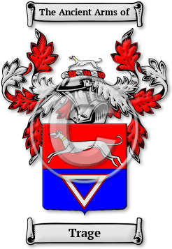Trage Family Crest Download (jpg) Legacy Series - 150 DPI