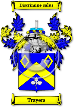 Trayers Family Crest Download (jpg) Legacy Series - 150 DPI