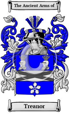 Treanor Family Crest Download (JPG) Heritage Series - 600 DPI