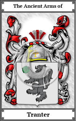 Tranter Family Crest Download (JPG) Book Plated - 600 DPI