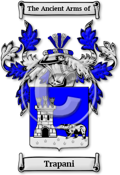 Trapani Family Crest Download (JPG) Legacy Series - 300 DPI