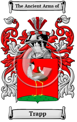 Trapp Family Crest Download (JPG) Heritage Series - 600 DPI