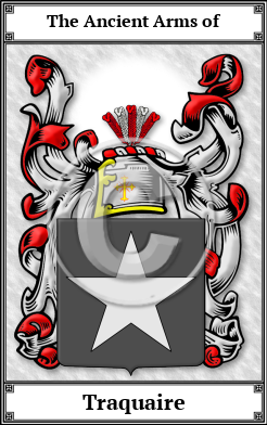 Traquaire Family Crest Download (JPG)  Book Plated - 150 DPI