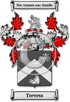 Trevess Family Crest Download (JPG) Legacy Series - 600 DPI