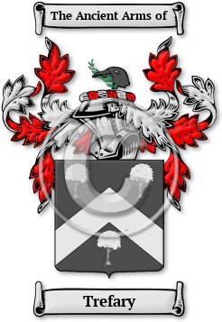 Trefary Family Crest Download (JPG) Legacy Series - 600 DPI