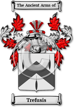 Trefusis Family Crest Download (JPG) Legacy Series - 600 DPI