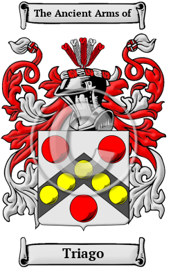 Triago Family Crest/Coat of Arms