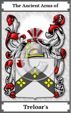 Treloar's Family Crest Download (JPG)  Book Plated - 150 DPI