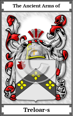 Treloar-s Family Crest Download (JPG) Book Plated - 600 DPI