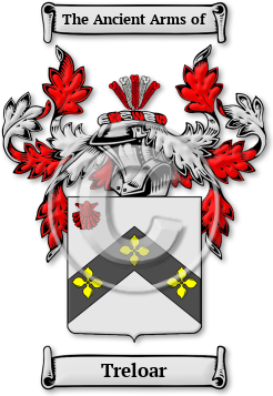Treloar Family Crest Download (jpg) Legacy Series - 150 DPI