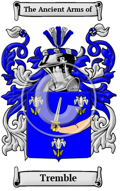 Tremble Family Crest Download (JPG) Heritage Series - 600 DPI