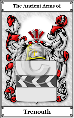 Trenouth Family Crest Download (JPG)  Book Plated - 150 DPI