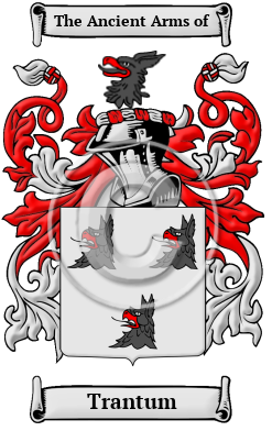 Trantum Family Crest/Coat of Arms