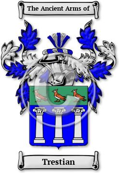 Trestian Family Crest Download (JPG) Legacy Series - 600 DPI