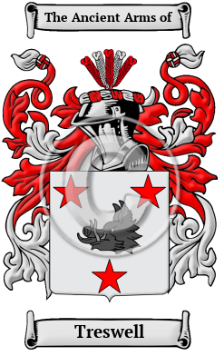 Treswell Family Crest Download (JPG) Heritage Series - 600 DPI