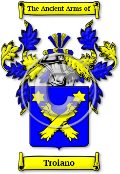 Troiano Family Crest Download (JPG) Legacy Series - 300 DPI