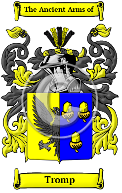 Tromp Family Crest Download (JPG) Heritage Series - 600 DPI