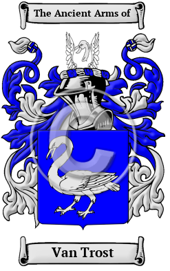 Van Trost Family Crest/Coat of Arms