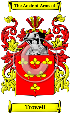 Trowell Family Crest/Coat of Arms