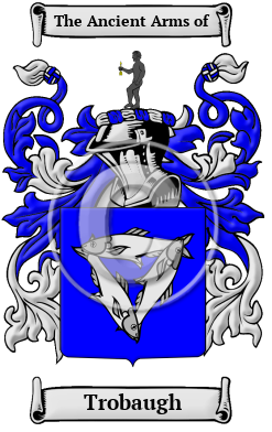 Trobaugh Family Crest/Coat of Arms