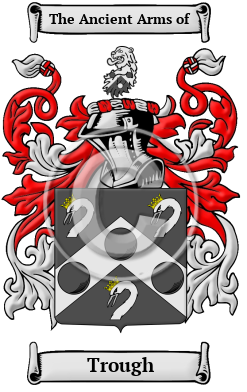Trough Family Crest Download (JPG) Heritage Series - 600 DPI