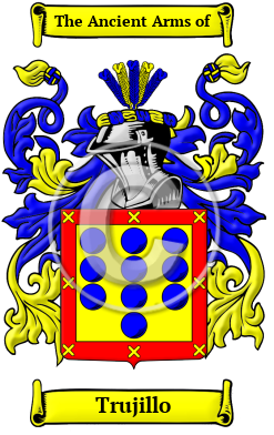 Trujillo Family Crest Download (JPG) Heritage Series - 600 DPI