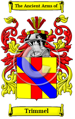 Trimmel Family Crest/Coat of Arms