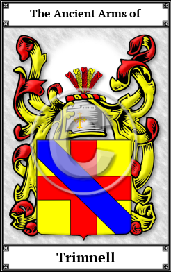 Trimnell Family Crest Download (JPG)  Book Plated - 150 DPI