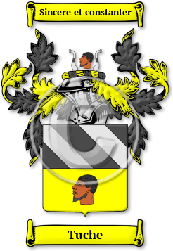 Tuche Family Crest Download (JPG) Legacy Series - 600 DPI