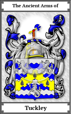 Tuckley Family Crest Download (JPG) Book Plated - 600 DPI