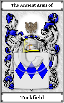 Tuckfield Family Crest Download (JPG) Book Plated - 600 DPI