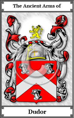 Dudor Family Crest Download (JPG) Book Plated - 600 DPI