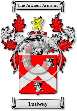Tudway Family Crest Download (jpg) Legacy Series - 150 DPI