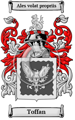 Toffan Family Crest Download (JPG) Heritage Series - 600 DPI