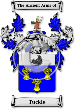 Tuckle Family Crest Download (jpg) Legacy Series - 150 DPI