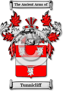 Tunnicliff Family Crest Download (jpg) Legacy Series - 150 DPI
