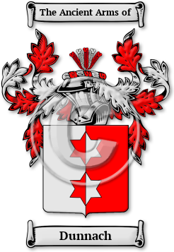 Dunnach Family Crest Download (jpg) Legacy Series - 150 DPI