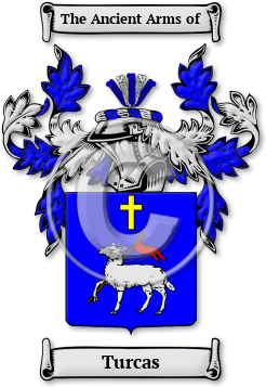 Turcas Family Crest Download (JPG) Legacy Series - 600 DPI
