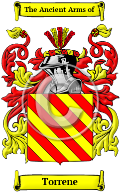 Torrene Family Crest Download (JPG) Heritage Series - 300 DPI
