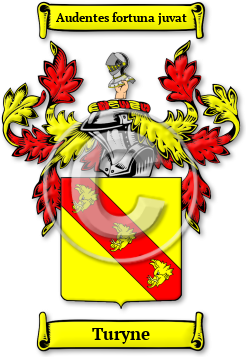 Turyne Family Crest Download (jpg) Legacy Series - 150 DPI