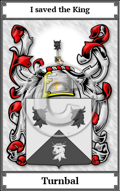 Turnbal Family Crest Download (JPG)  Book Plated - 150 DPI