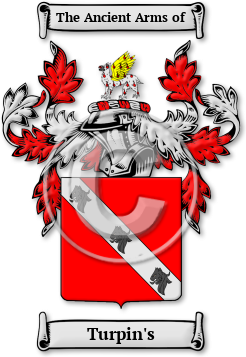 Turpin's Family Crest Download (jpg) Legacy Series - 150 DPI