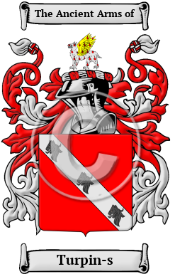 Turpin-s Family Crest Download (JPG) Heritage Series - 300 DPI