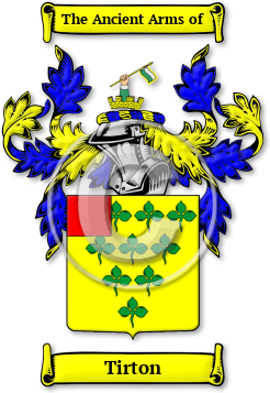 Tirton Family Crest Download (jpg) Legacy Series - 150 DPI