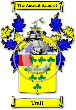 Trait Family Crest Download (JPG) Legacy Series - 300 DPI