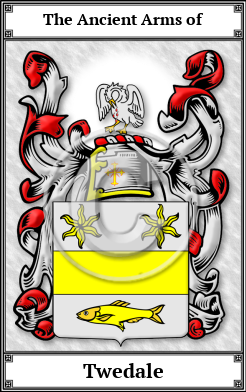 Twedale Family Crest Download (JPG)  Book Plated - 150 DPI